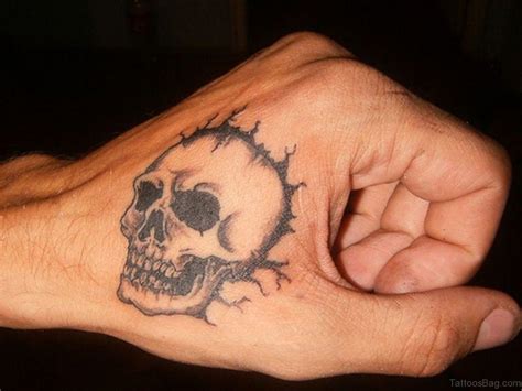 skull and tattoo|simple skull tattoos for men.